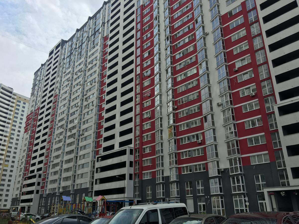 キエフFlatrent Drahomanova 2Aアパートメント エクステリア 写真